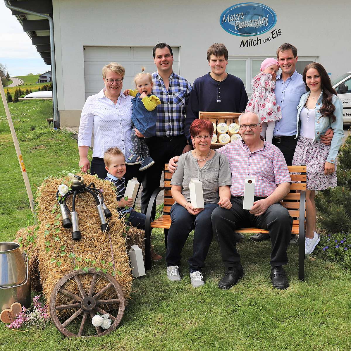 3-Generationen-Hof | Maiers frische Milchprodukte, Oberwihl-Hotzenwald